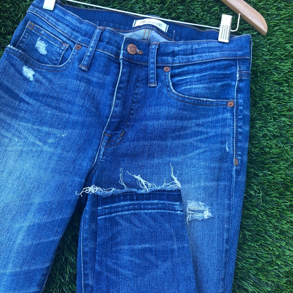 Madewell 9” high rise skinny jeans - Picture 6 of 10